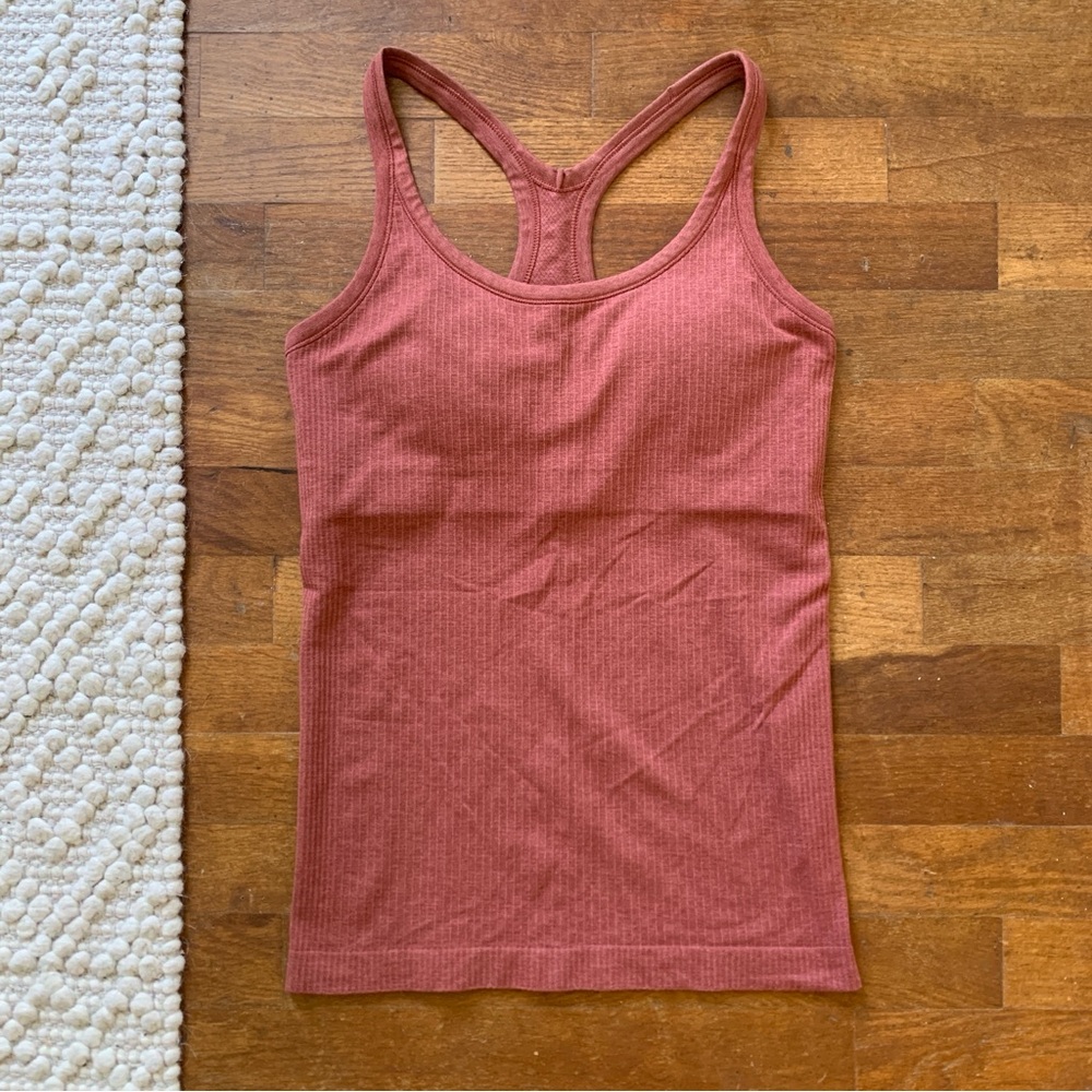 Lululemon Ebb to Street Tank Ancient Copper